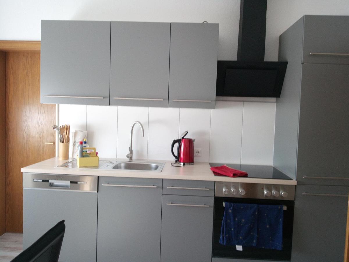 Ferienwohnung Schwalbennest 좀머라흐 외부 사진