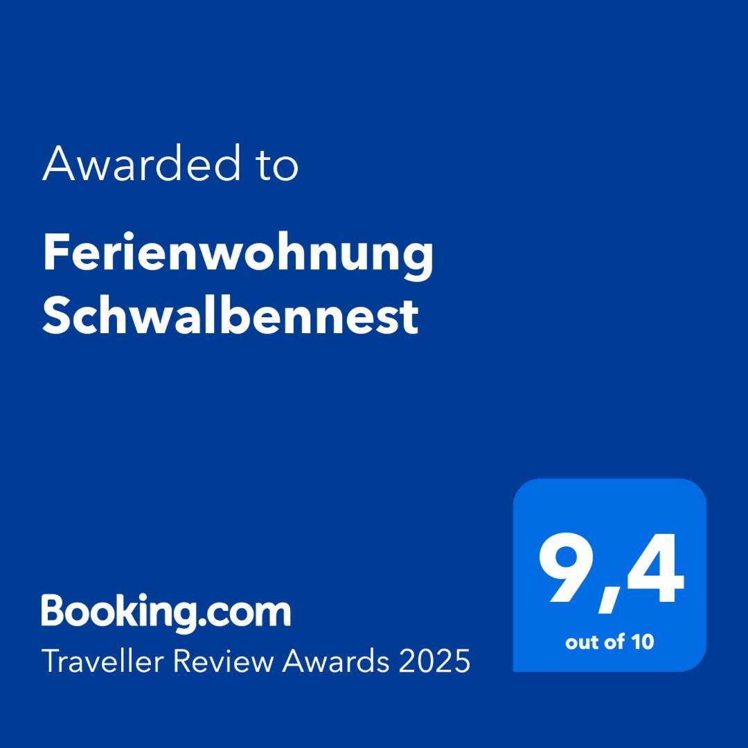 Ferienwohnung Schwalbennest 좀머라흐 외부 사진